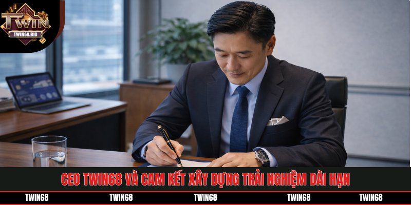 CEO TWIN68 và cam kết xây dựng trải nghiệm dài hạn